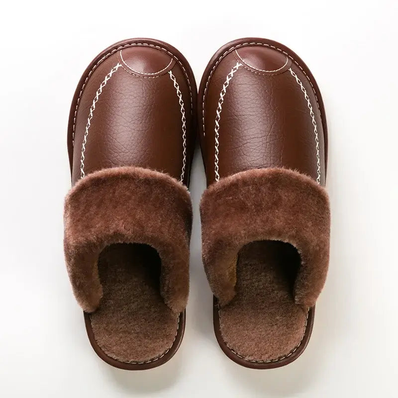 Chinelo de Couro Masculino Modelo Pantufa - American Clic 3