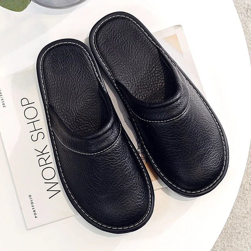 Chinelo de Couro Masculino 4