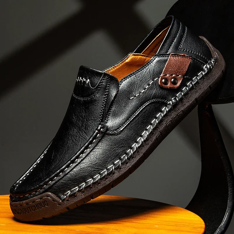 Mocassim Masculino de Couro Italiano - Salvatore