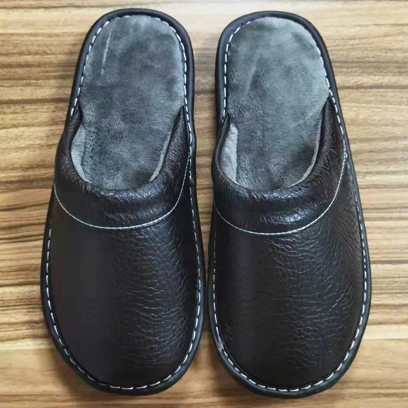 Chinelo de Couro Masculino 6